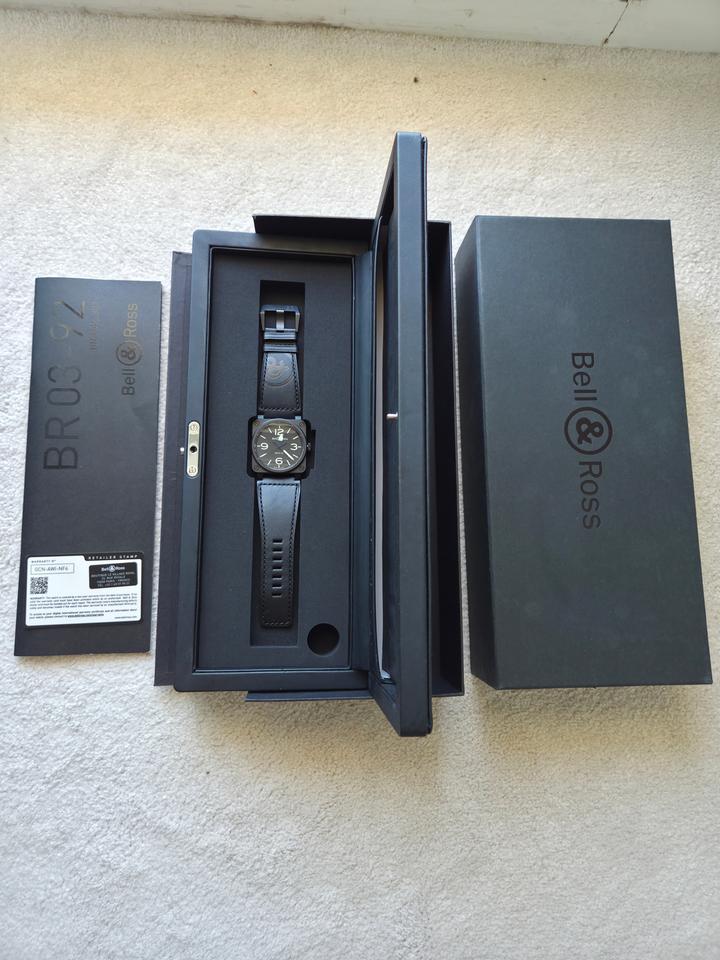 Bell & Ross BR 03 BR0392-BL3-CE/SCA