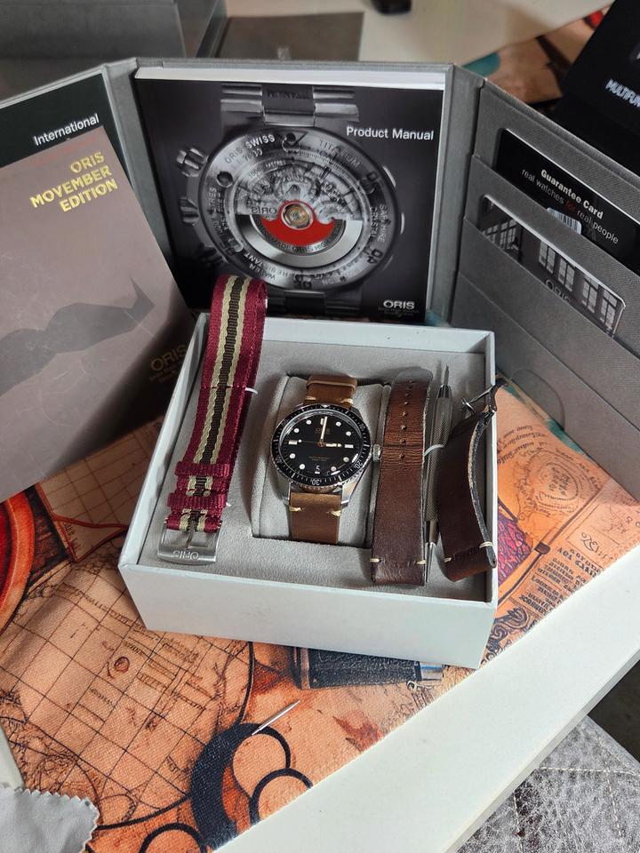 Oris Divers Sixty Five 01 733 7707 4084-Set LS