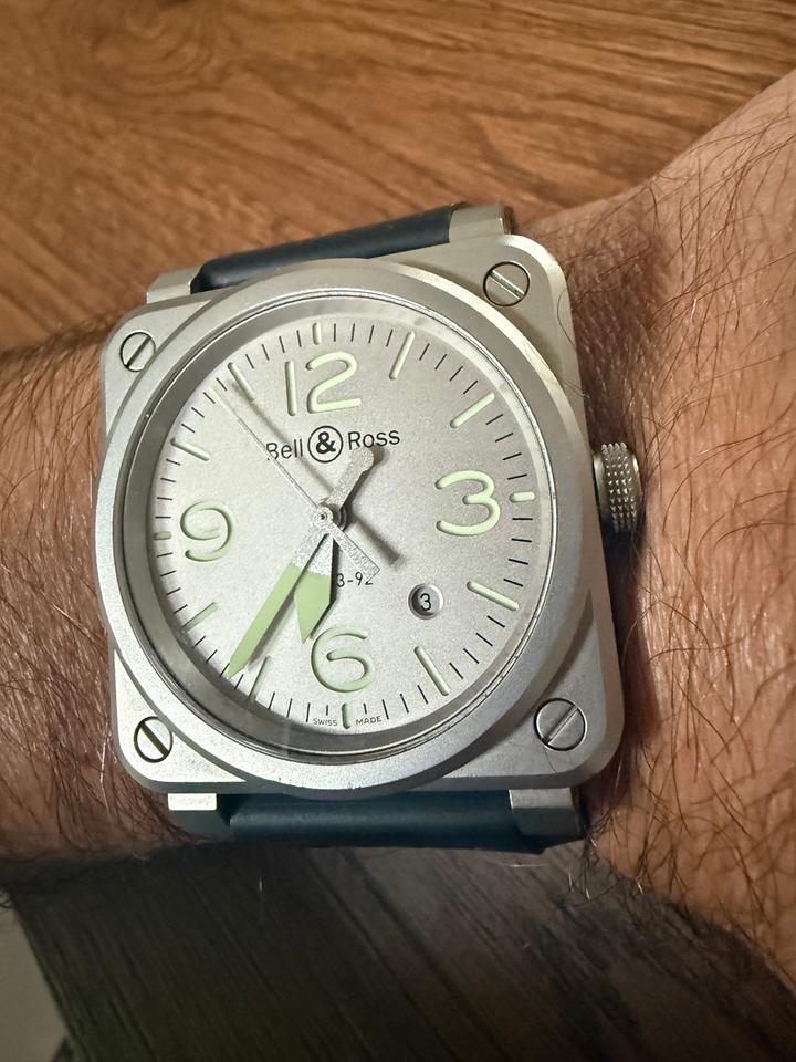 Bell & Ross BR 03 BR0392-GR-ST/SCA