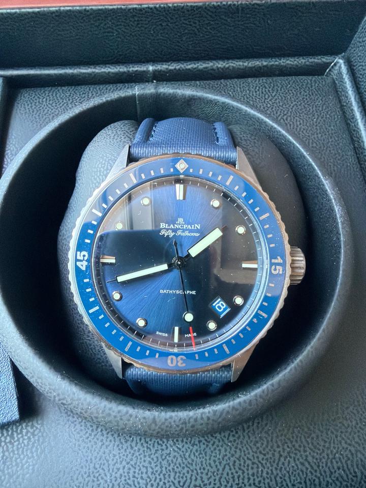 Blancpain Fifty Fathoms Bathyscaphe 5000-0240-052A