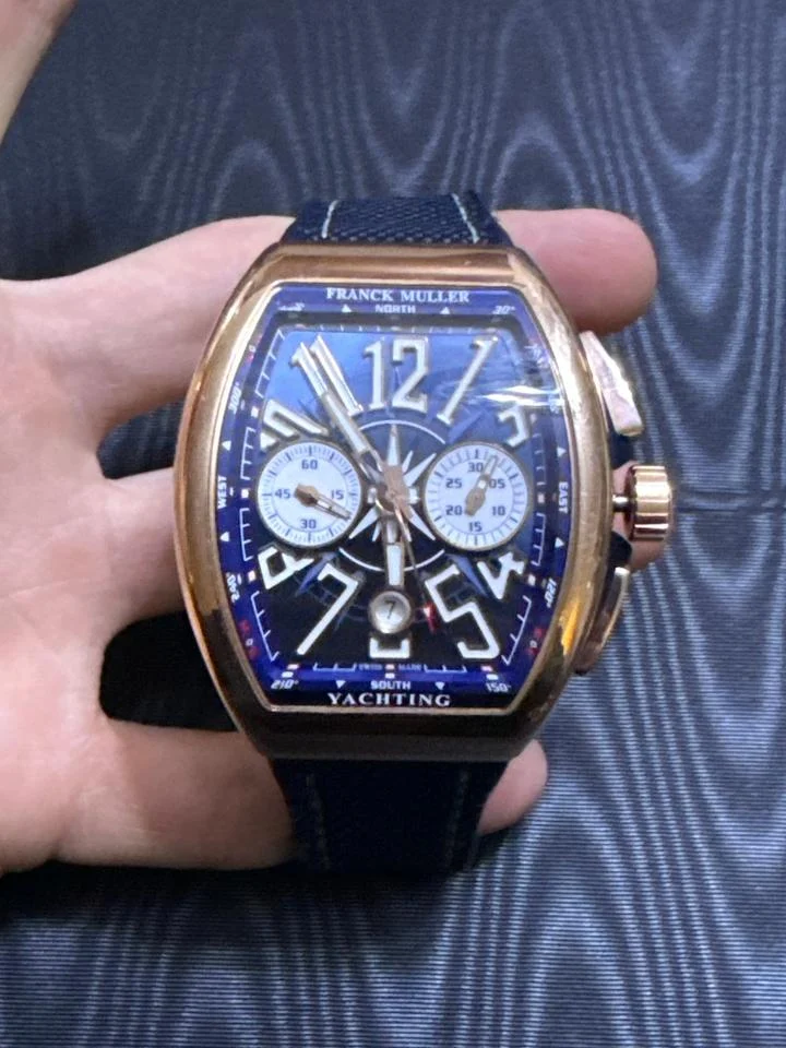 Franck Muller Vanguard V 45 CC DT YACHT AC BL