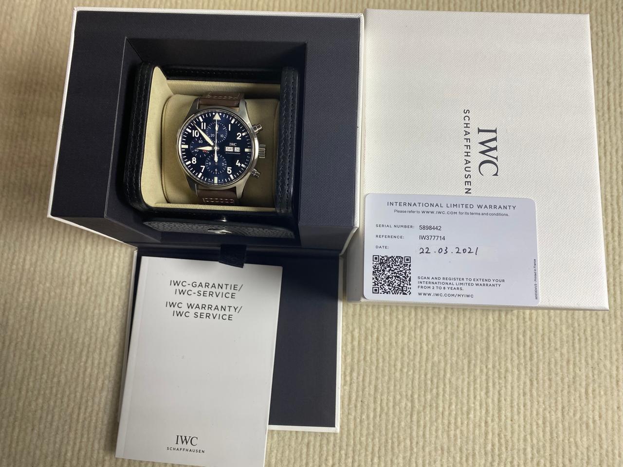 IWC Pilot IW377714