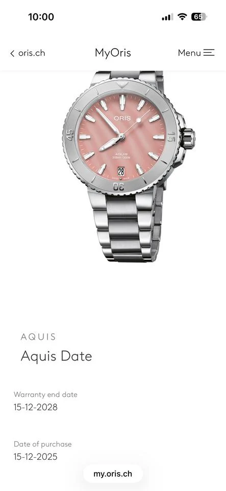 Oris Aquis 01 733 7770 4158-07 8 18 05P