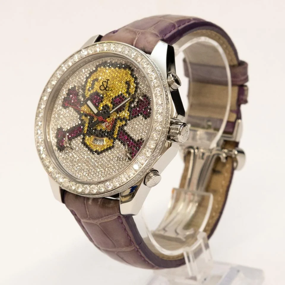 Jacob & Co. Five Time Zone JCMSKULL1
