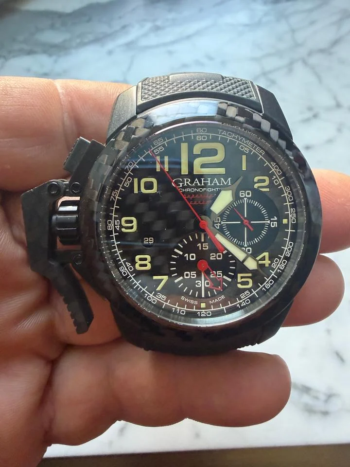 Graham Chronofighter Oversize 2CCBK.B11A