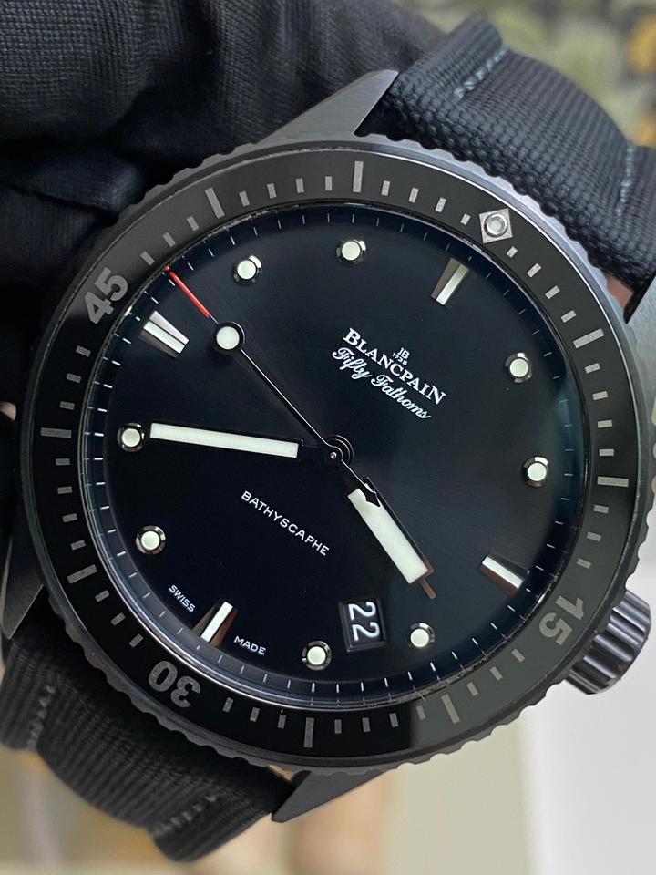 Blancpain Fifty Fathoms Bathyscaphe 5000-0130-B52A