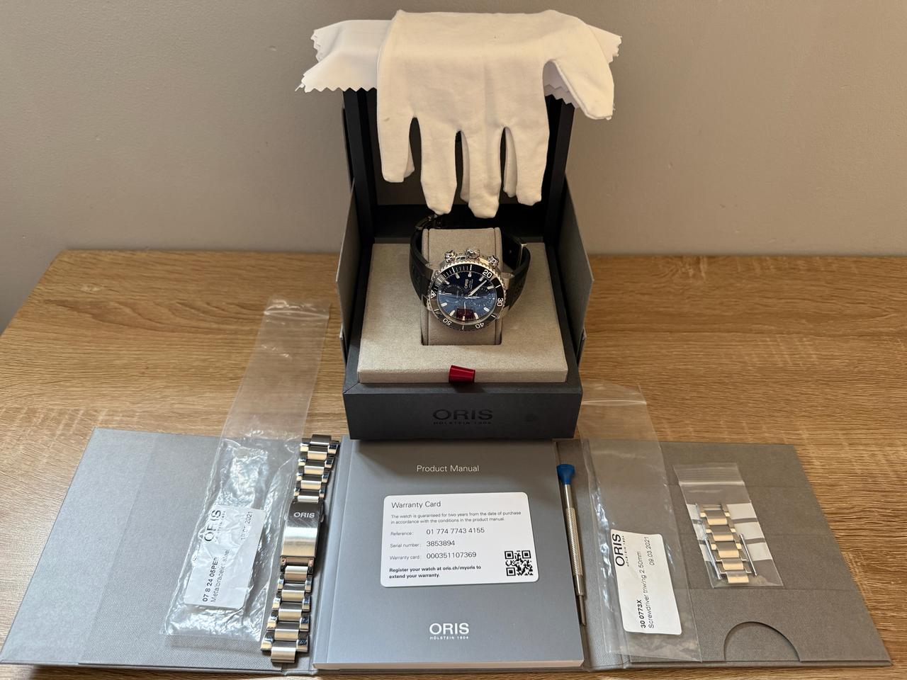 Oris Aquis 01 774 7743 4155-07 8 24 05PEB