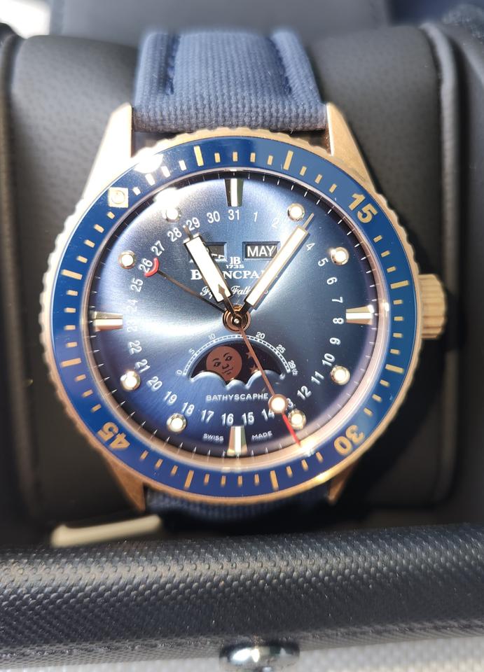 Blancpain Fifty Fathoms Bathyscaphe 5054 3640 O52B