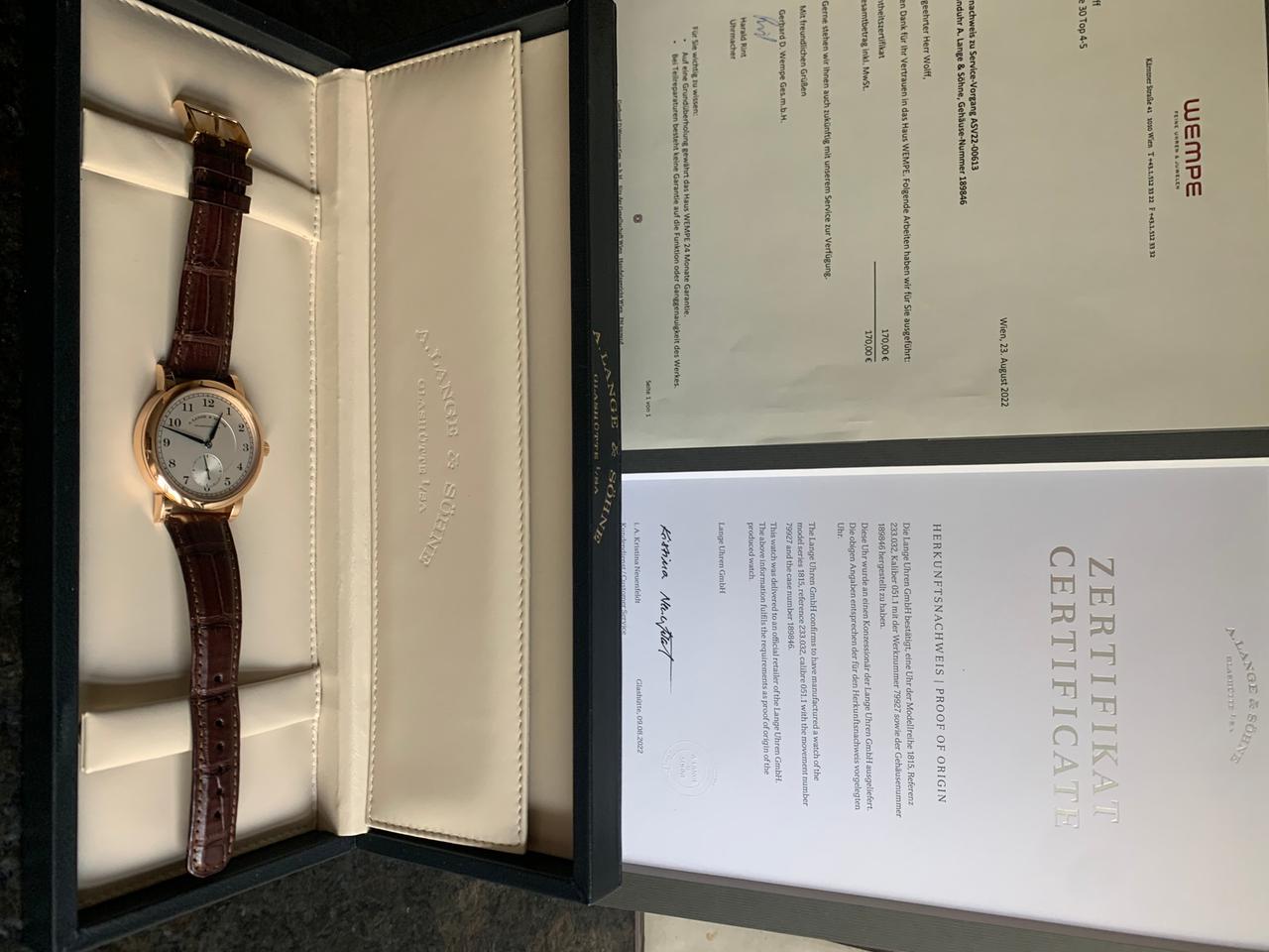 A. Lange & Söhne 1815 233.032